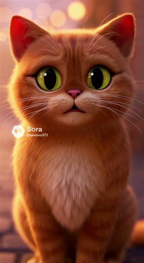 Pretty cat 🐈 #catshorts #animation