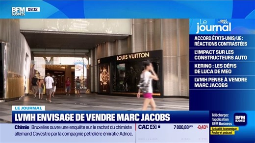 LVMH envisage de vendre Marc Jacobs