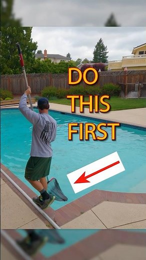 Pool Cleaning Tips 101: Netting, Vacuuming, Chemicals #poolcleaning