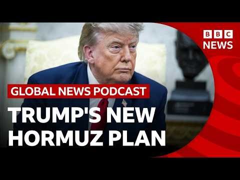 Trump's new Strait of Hormuz plan | BBC News