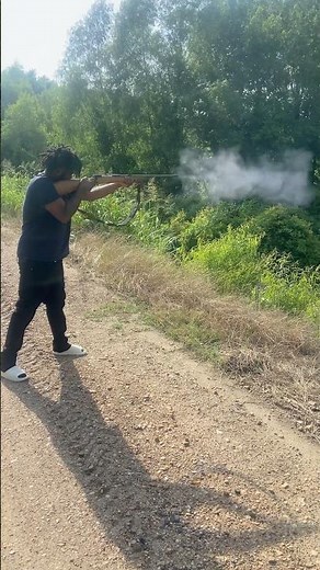 First Time Shooting 30-06 Rifle 🛜 #hunting #longrange #sniperking #warzone #meta #army