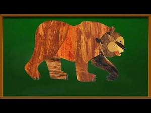 1 HOUR Brown Bear, Brown Bear, What do you see? Eric Carle Animated Stories Compilation