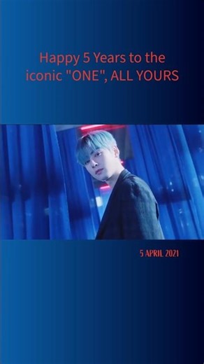 🥳 Happy 5 years to the Iconic "ONE", #allyours #ASTRO