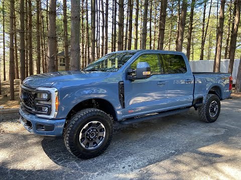 2024 Ford F-350 Tremor High output Diesel 500HP 1200 tq 400 mile MPG loop highway drive impressions