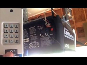Liftmaster Universal Keyless Entry Garage Door Keypad Programing Important Tip