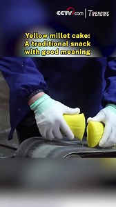 In Fuding City, southeast China's Fujian Province, yellow millet cake is a must-have treat for every household during the Spring Festival. Also known as gardenia rice cake, it is made primarily from japonica rice and infused with gardenia, offering a distinctive fragrance and a chewy texture. #Trending #2025ChineseNewYear #2025SpringFestivalInLens For more: https://english.cctv.com/ | CCTV