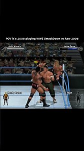 WWE SmackDown vs Raw 2008 gameplay PS2 #wwe #wweonps2 #wwesvr2008