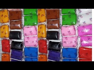 Slime opening sound and color mixing amazing video 😁📸