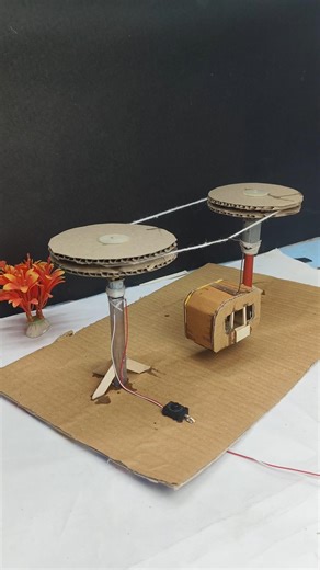 DC science projects simple cardboard model