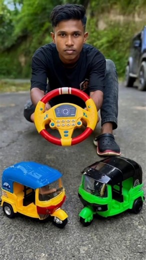 Toy Auto-Rickshaw Unboxing and Road Test | Mini RC Tuk-Tuk Fun 🔥📸#unboxing