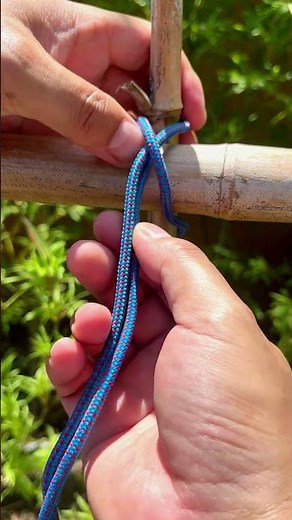 Absolutely the BEST and Easiest Pole and Bamboo Lashing Knot!!