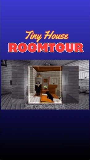 Diashow - Tiny House ROOMTOUR in MINECRAFT #minecraft #gaming #roomtour #diashow