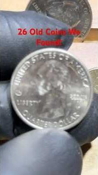 26 Old Silver Coins Found Coin Hunting! #coins #silver #shorts