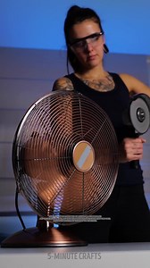 She Crafted a New Chandelier From a Fan! | 5-Minute Recycle