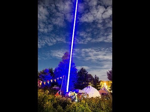 Laser Space Cannon "Brightest Full Color Laser in the World"