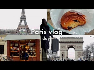 [Paris vlog] Day 1🇫🇷️ Paris's tourist attractions: the Eiffel Tower, the Arc de Triomphe, and the...