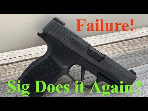 Sig P365 XL: 1000 Rounds - Sig Fails Again?