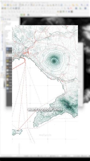4.6K views · 31 reactions | Did you knew, Create elevation maps with contours in QGIS, fast and easy! In just under 1 minute, I'll show you exactly how! With this workflow, you can create many different elevation map styles, from contours to complete gradient shading. Perfect for site analysis, landscape studies, and architectural diagrams. #QGIS #GIS #maps #geology #architect | Ahmad Al Imbron | Facebook
