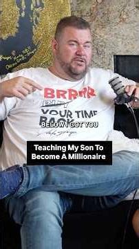 Teaching My Son To Become A Millionaire | @T@TheRealKaydenBarger