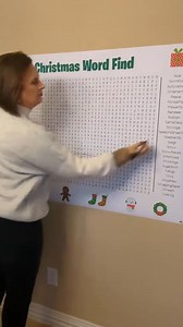 224K views · 200 reactions | ✨Bring the whole family together this holiday season!!! This Giant Christmas Word Search Puzzle might just save you from those boring office holiday parties. Get Yours | Dedciedly.DE01 | Facebook