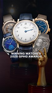 CHAD ALEXANDER on Instagram: "Winning Watches of The 2025 GPHG Awards 🏆"