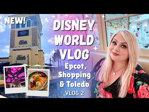 DISNEY WORLD SUMMER VLOGS 2026 ☀️ Epcot, Boardwalk, outlet shopping & Toledo