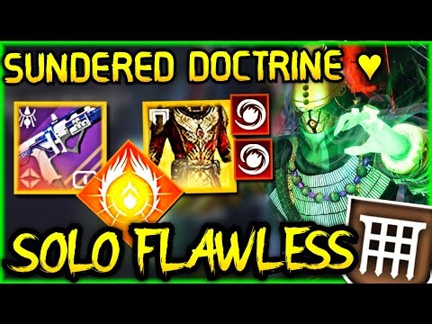 EoF Ready Starfire Protocol Warlock Makes Sundered Doctrine Solo Flawless Easy Already !