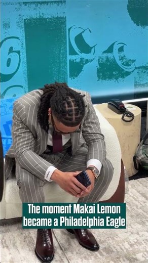 📱 Behind Scenes of Makai Lemon Picked by Eagles in NFL Draft in Pittsburgh
