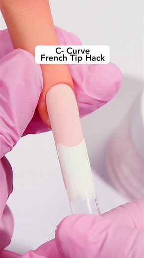 Quick French Tip Nail Hack Tutorial