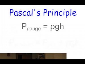 6.1 - Pascal's Principle