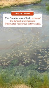 22K views · 429 reactions |  Fact of the day Did you know? The Great Artesian Basin is one of the largest underground freshwater resources in the world. #ausgeo #didyouknow #factoftheday #greatartesianbasin #australia | Australian Geographic | Facebook