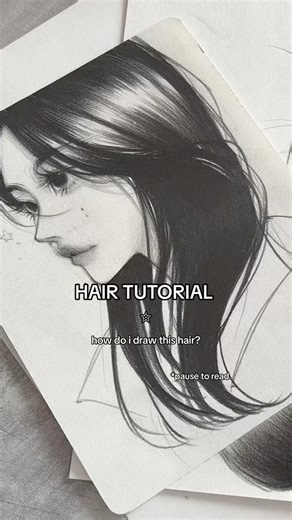 #hairtutorial #tutorial #drawing