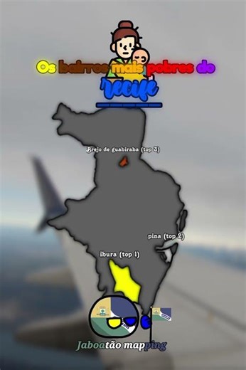 os 3 bairros mais pobres do recife #contryballs #mapping #mappingcombr #jaboatão