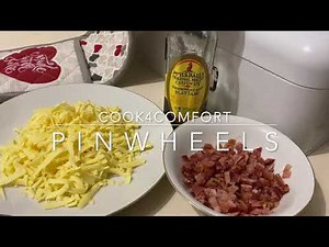 Bacon & Cheese Pinwheels | Recipe | Cook4Comfort