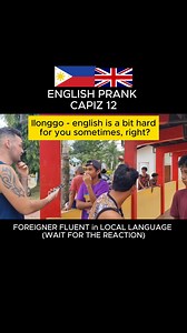 307K views · 5.8K reactions | ENGLISH PRANK in PHILIPPINES - CAPIZ PART 12 #ilonggo #hiligaynon #foreigner #itsmorefuninthephilippines | Puti Ilonggo | Facebook