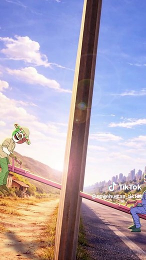 SWING BETWEEN MÉXICO AND USA 🎢 #countryhumans #animation #countryballs #shorts #contryhumans