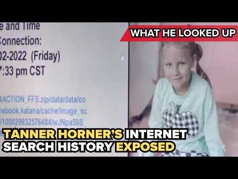 Tanner Horner’s search history revealed in court | Disturbing timeline after Athena Strand’s murder