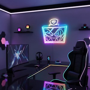 Hazbin Hotel Vox Light up LED Sign , LED Game Room Decor With Multi Colors, Unique Glowing Charm Gift - Etsy