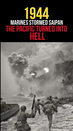 1944 — The Battle of Saipan | When the Pacific Exploded. #shorts