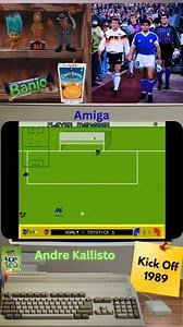 Amiga - Kick Off - 1989 | Andre Kallisto - Retro Game Videos