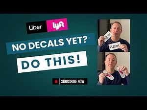 Waiting for Your Uber Decal? DO THIS!