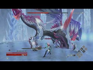 Code Vein Miku PC Frozen Empress DLC Lvl 1 No Damage