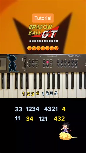 Dragon Ball GT Piano Tutorial | Tocando Dragon Ball GT no Piano