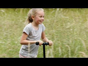 Kinder lieben fun pro Kinderroller mit LED - Kickboard, Kinder rollern, 3-Rad-Roller