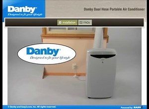 Watch Danby DPA140B1WB 14000 BTU Portable AC on Amazon Live