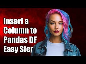 Insert a column to a pandas dataframe