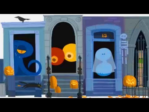 Happy Halloween! Google Halloween Doodle 2012 Trick or Treat Interactive Game