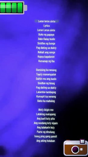 Leron Leron Sinta Lyrics, Song, and Versions