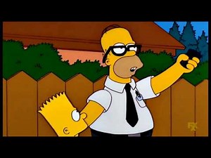 The Simpsons: Homer destroys the church [Clip]