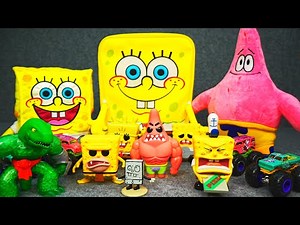 100 Minutes Satisfying with Unboxing Spongebob's Playground toy set Collection | ASMR